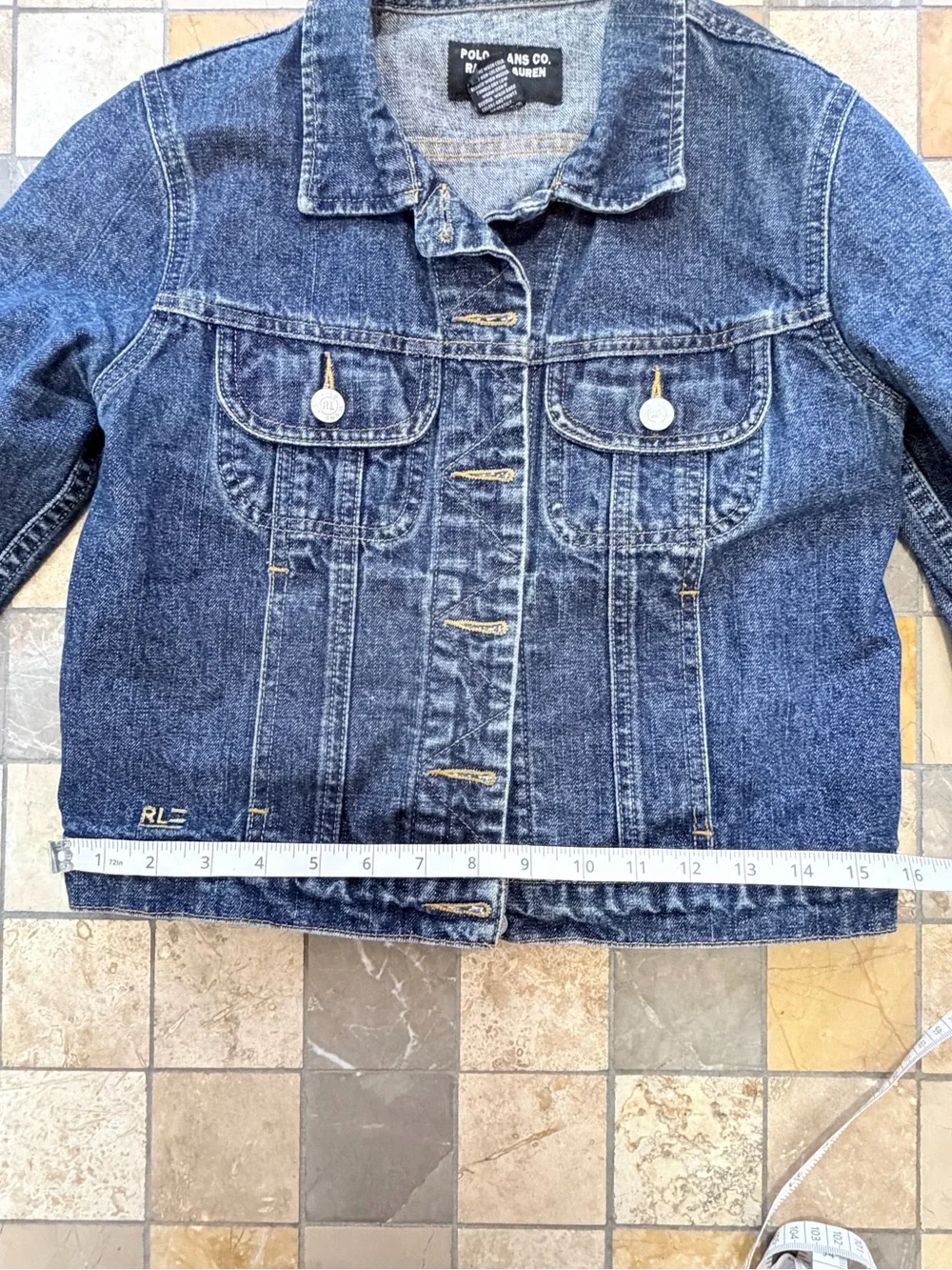Polo by Ralph Lauren Dark Blue Denim Jacket - Picture 5 of 12